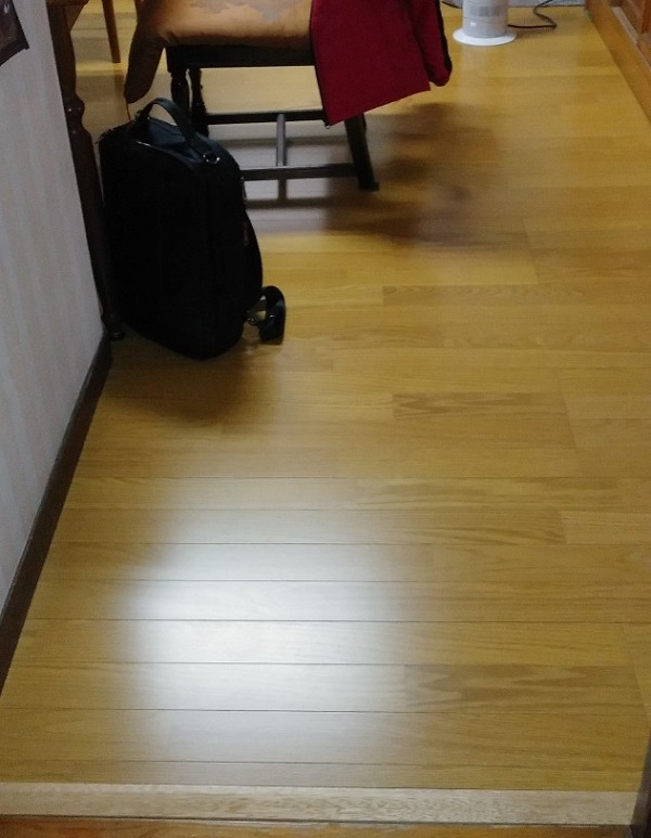 神奈川県相模原市　キッチン床フローリング増し張り工事 (4)