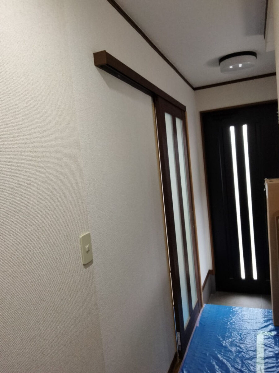 東京都江東区 クロス養生